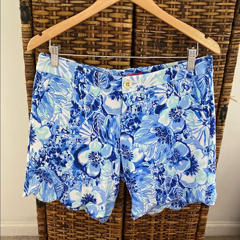 Lilly Pulitzer 7” Darci buttercup knit shorts